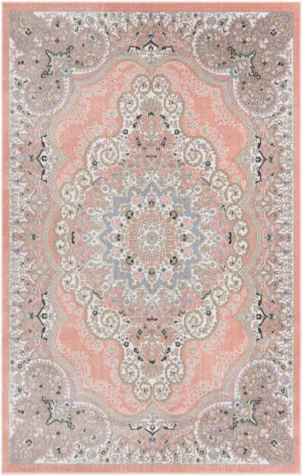 Detail image of 5' 3 x 8' Kamala Washable Rug