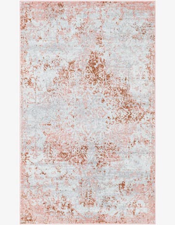 Rose Pink Kamala Washable Rug