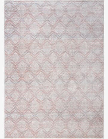 Rose Pink Kamala Washable Rug