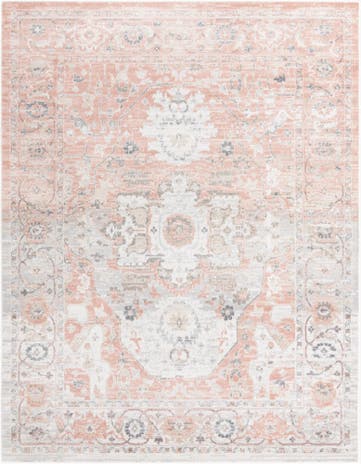 Rose Pink Madeline Vintage Rug