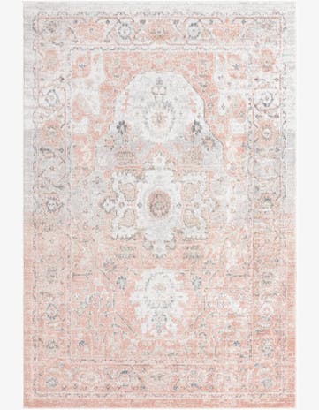 Rose Pink Madeline Vintage Rug