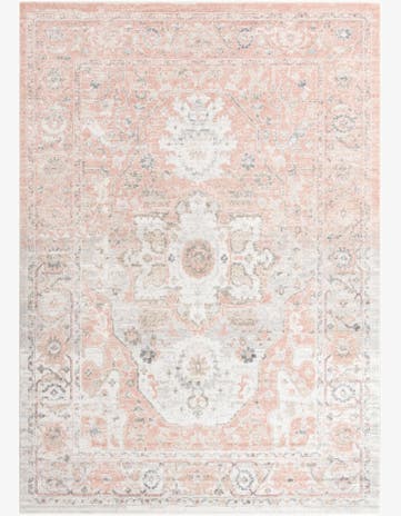 Rose Pink Madeline Vintage Rug