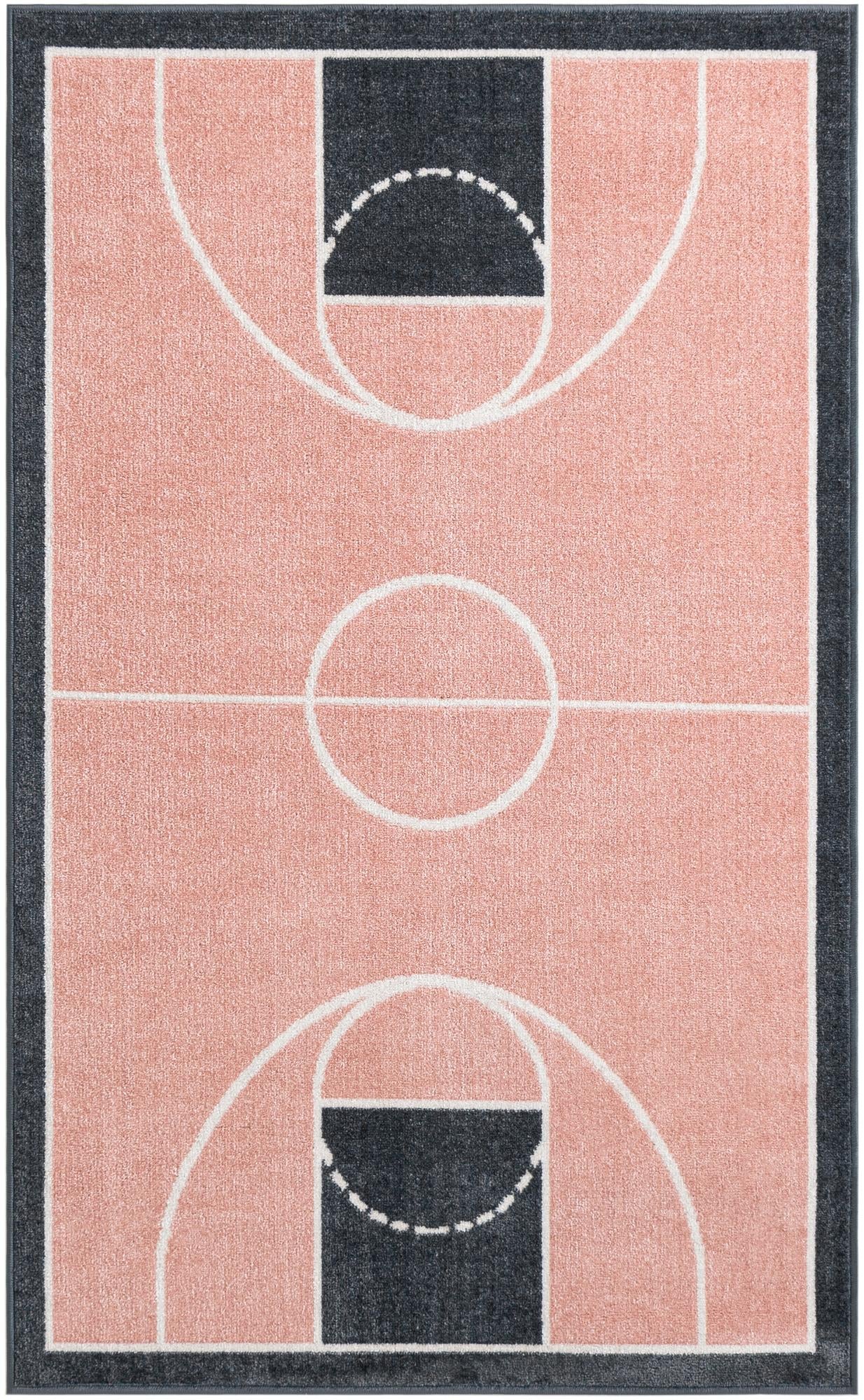 3' 3 x 5' 3 Sports Washable Rug