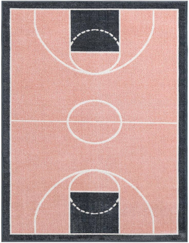 Detail image of 3' 3 x 5' 3 Sports Washable Rug