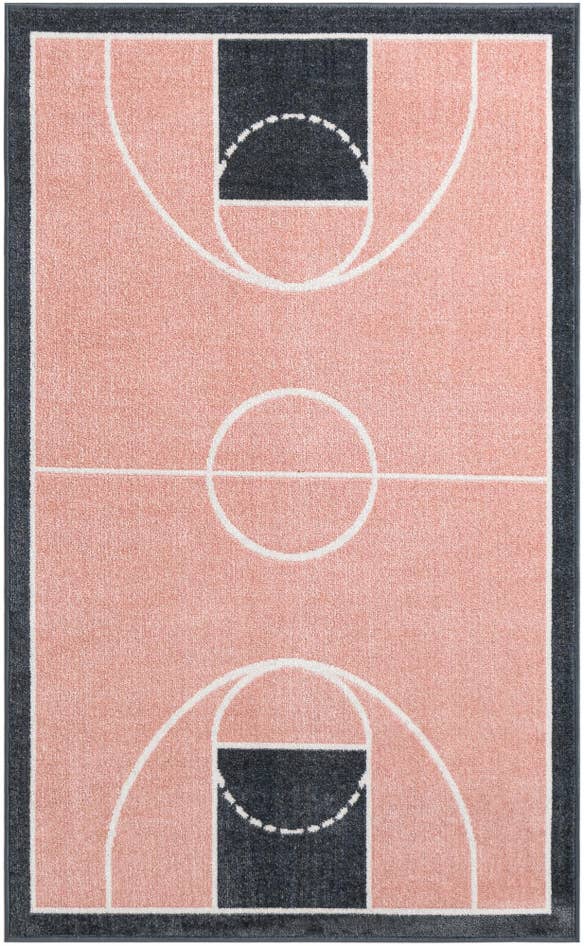 Detail image of 3' 3 x 5' 3 Sports Washable Rug