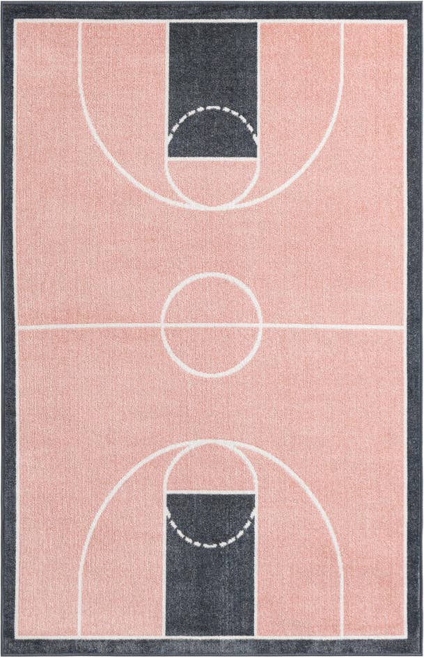 Detail image of 4' x 6' Sports Washable Rug