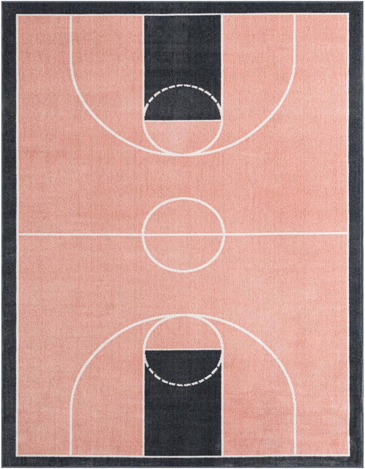 Detail image of 5' 3 x 8' Sports Washable Rug