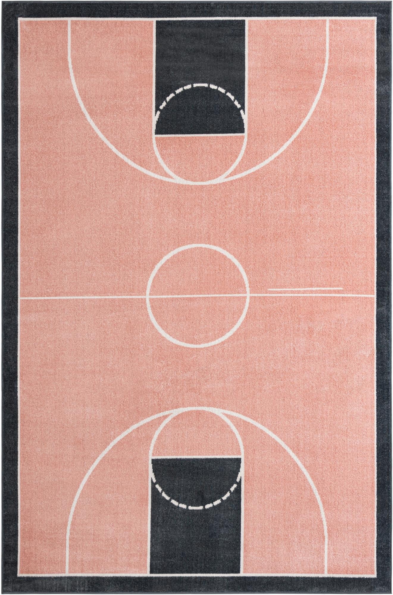 6' x 9' Sports Washable Rug