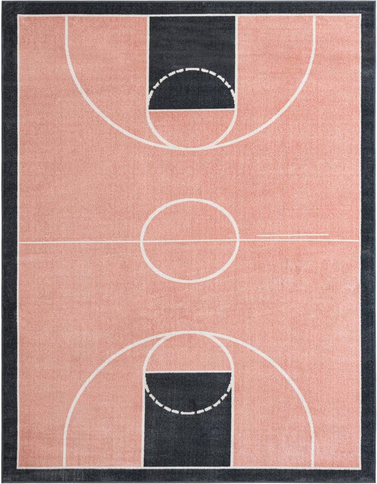 Detail image of 6' x 9' Sports Washable Rug