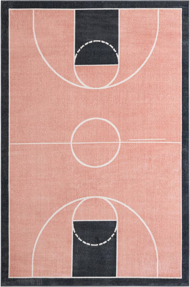 Detail image of 6' x 9' Sports Washable Rug