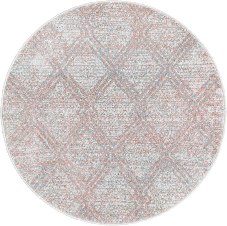Detail image of 3' 3 x 3' 3 Kamala Washable Round Rug