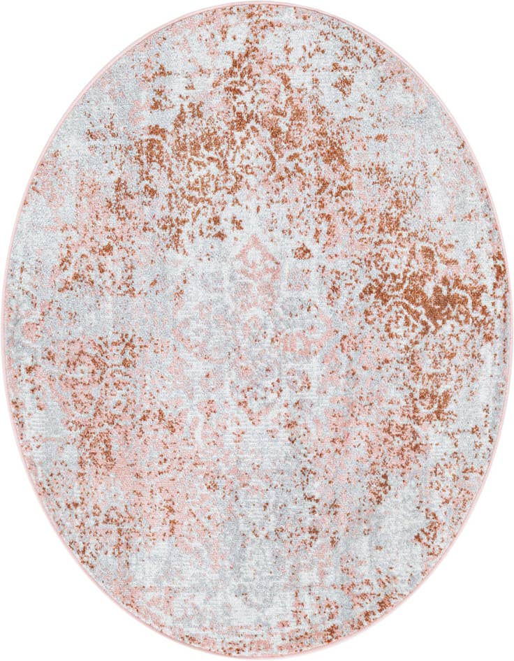 Detail image of 3' 3 x 3' 3 Kamala Washable Round Rug