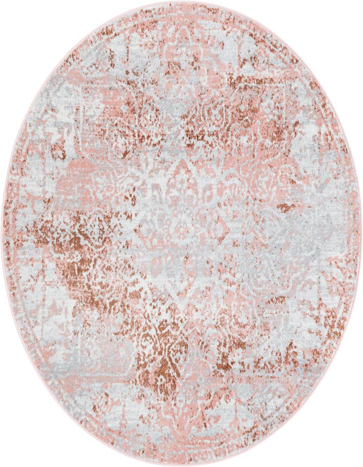 Detail image of 5' 3 x 5' 3 Kamala Washable Round Rug