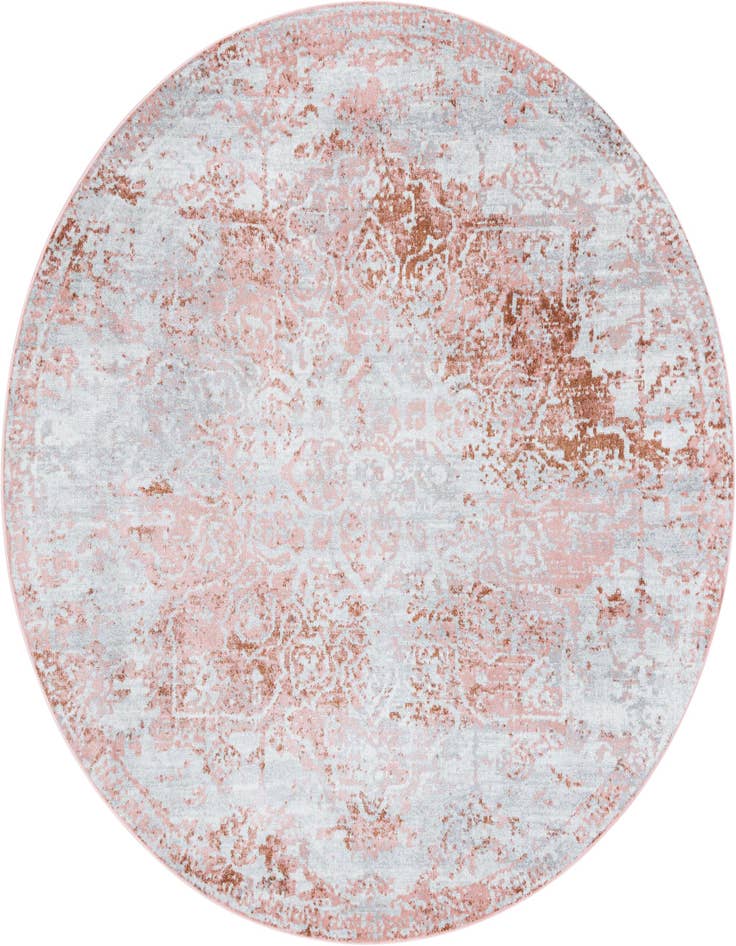 Detail image of 7' 10 x 7' 10 Kamala Washable Round Rug