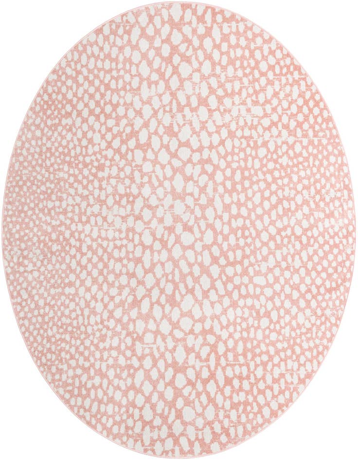 Detail image of 7' 10 x 7' 10 Kamala Washable Round Rug