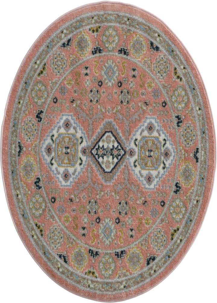 3' 3 x 3' 3 Kamala Washable Round Rug