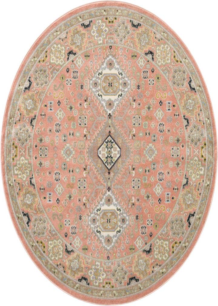 5' 3 x 5' 3 Kamala Washable Round Rug