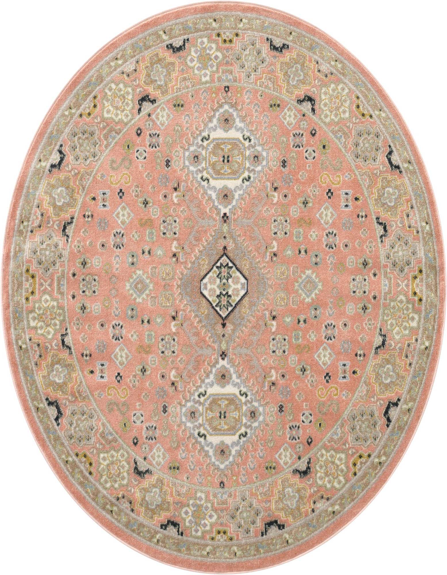 5' 3 x 5' 3 Kamala Washable Round Rug