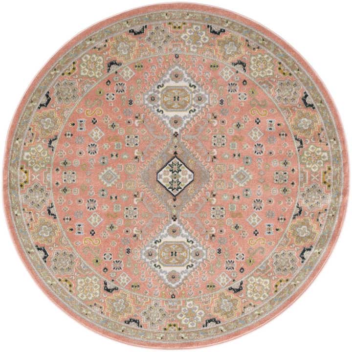 5' 3 x 5' 3 Kamala Washable Round Rug