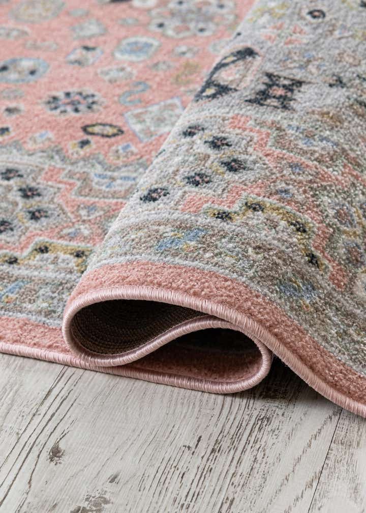 7' 10 x 7' 10 Kamala Washable Round Rug