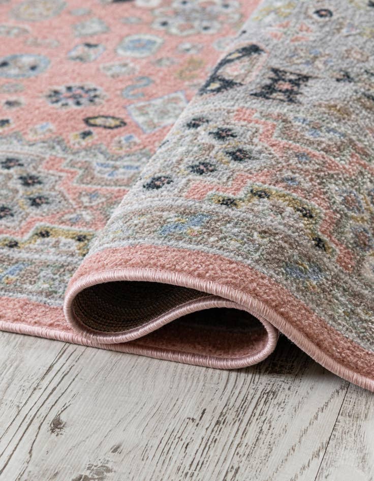Detail image of 7' 10 x 7' 10 Kamala Washable Round Rug