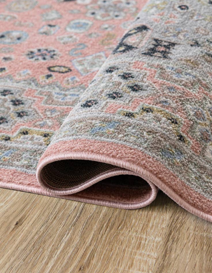 Detail image of 7' 10 x 7' 10 Kamala Washable Round Rug