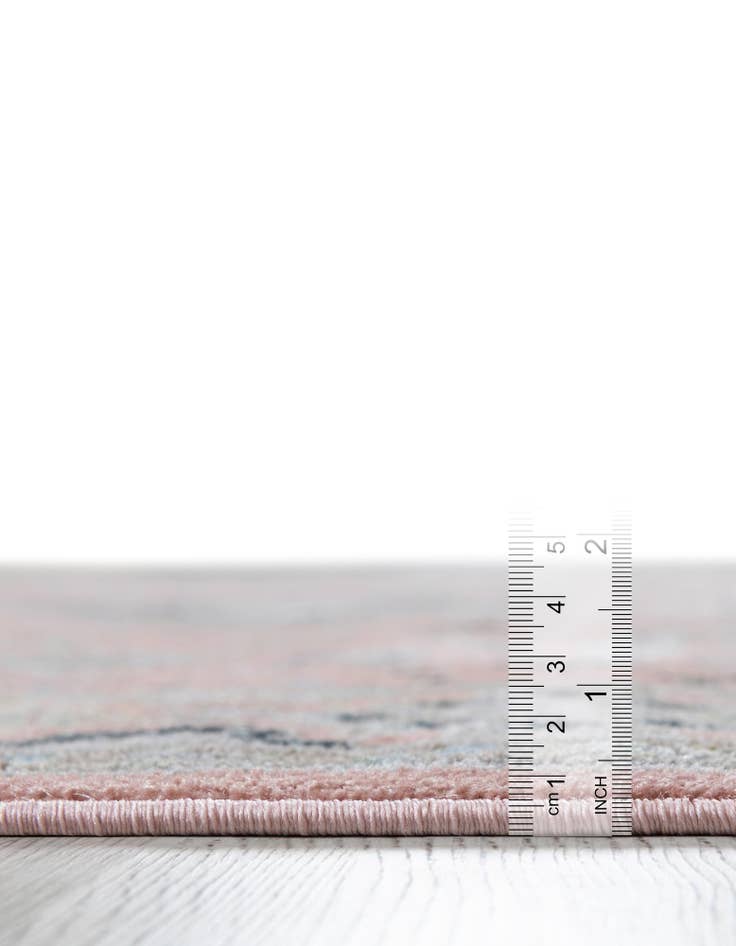 Detail image of 7' 10 x 7' 10 Kamala Washable Round Rug