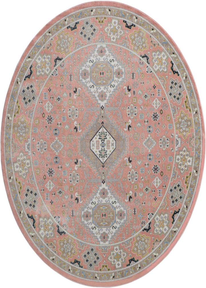 7' 10 x 7' 10 Kamala Washable Round Rug