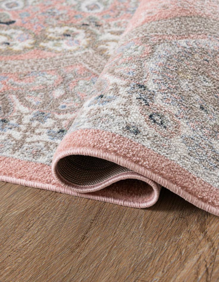 Detail image of 3' 3 x 3' 3 Kamala Washable Round Rug