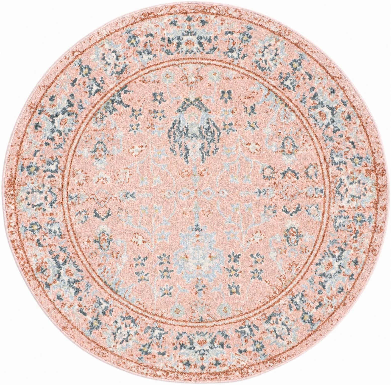 3' 3 x 3' 3 Kamala Washable Round Rug