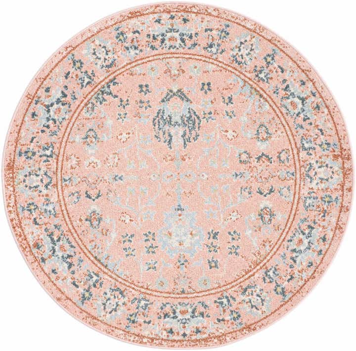 100cm x 100cm Kamala Washable Rund Teppich