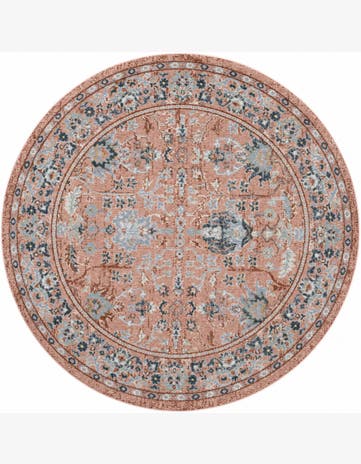 5' 3 x 5' 3 Kamala Washable Round Rug