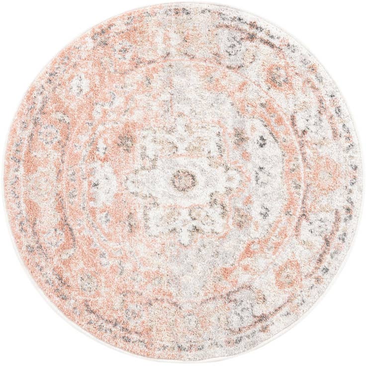 Detail image of 3' x 3' Madeline Vintage Round Rug