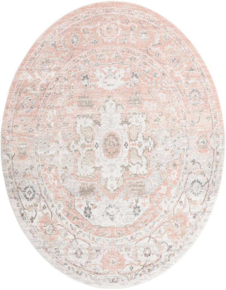Detail image of 7' x 7' Madeline Vintage Round Rug