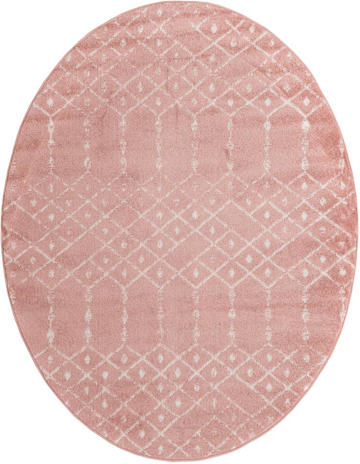 Detail image of 6' 1 x 6' 1 Paxon Trellis Round Rug