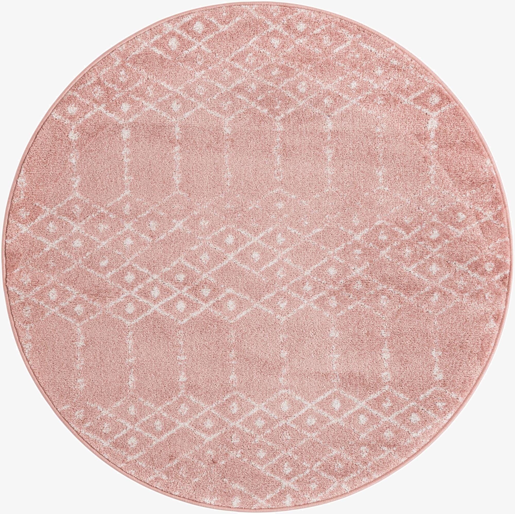 4' 1 x 4' 1 Paxon Trellis Round Rug
