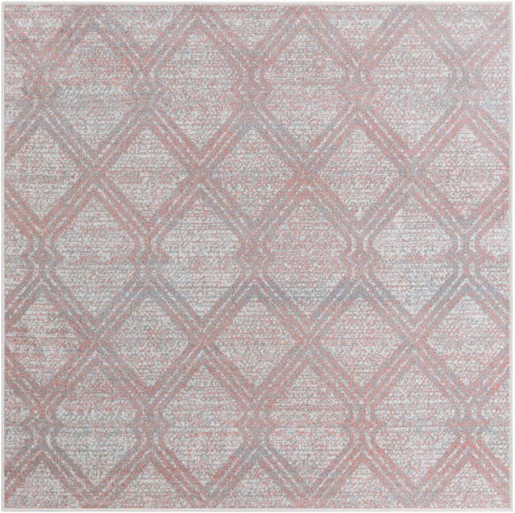 Detail image of 5' 3 x 5' 3 Kamala Washable Square Rug