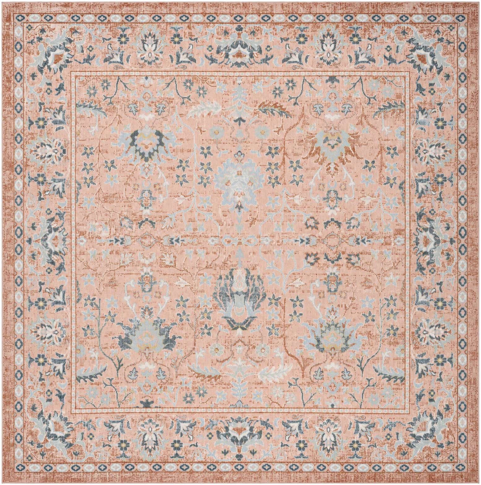 7' 10 x 7' 10 Kamala Washable Square Rug