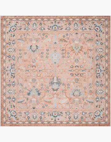7' 10 x 7' 10 Kamala Washable Square Rug