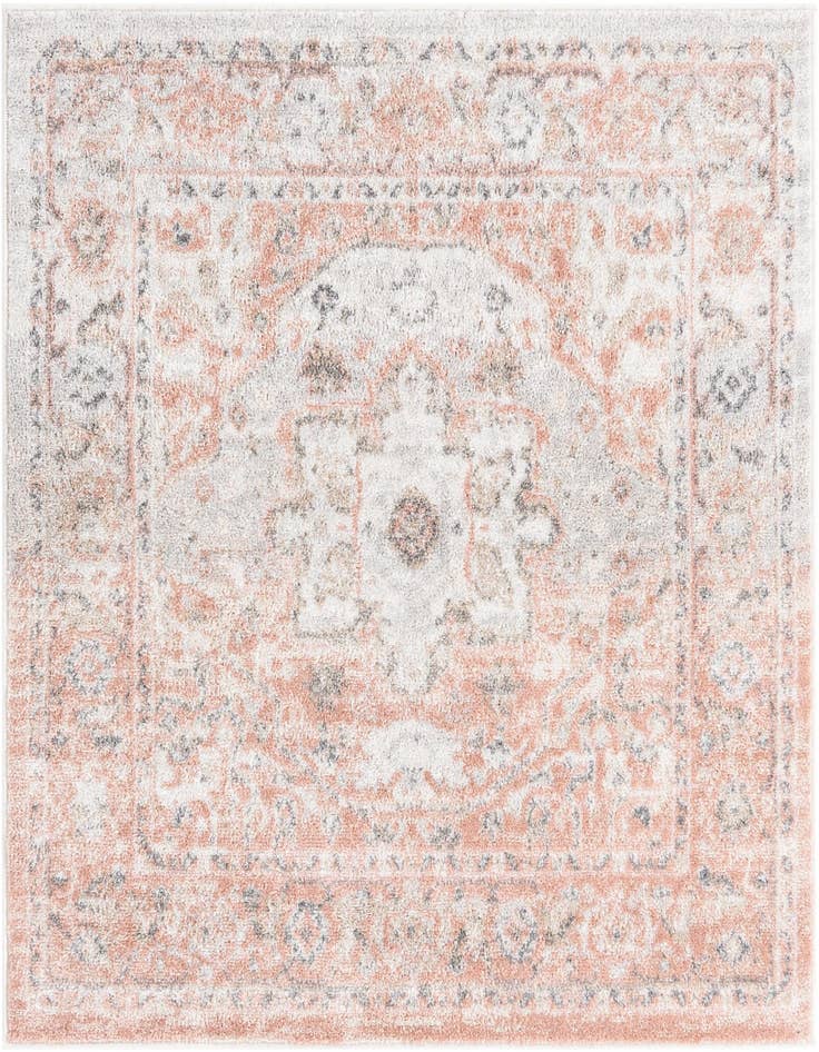 Detail image of 3' 3 x 3' 3 Madeline Vintage Square Rug