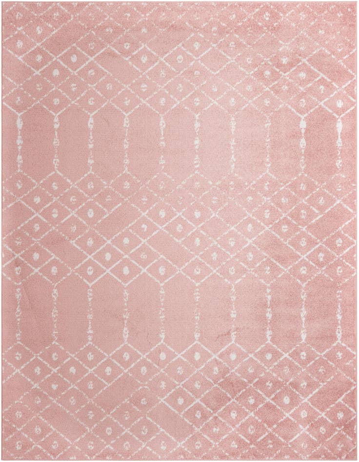 Detail image of 10' x 10' Paxon Trellis Square Rug