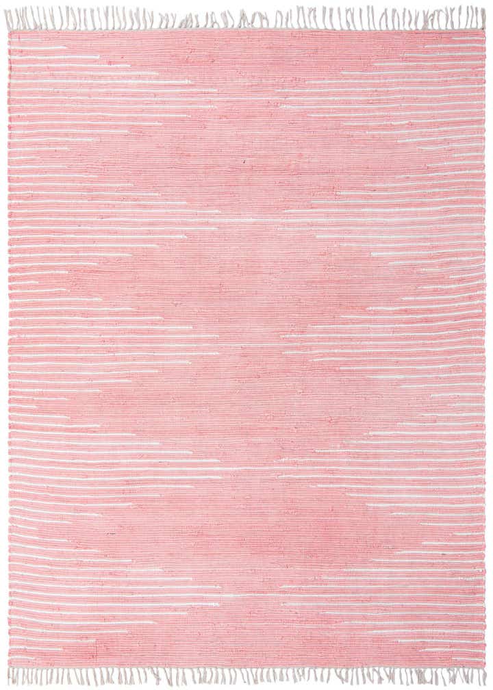 7' 10 x 10' Hand Woven Chindi Cotton Rug