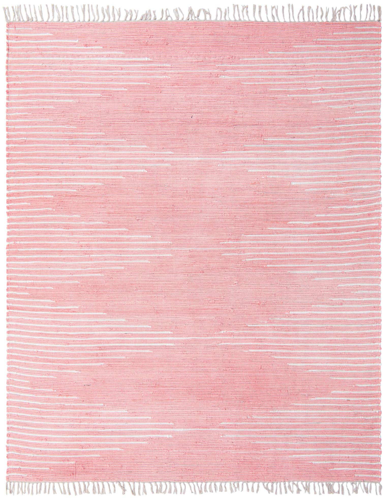 7' 10 x 10' Hand Woven Chindi Cotton Rug