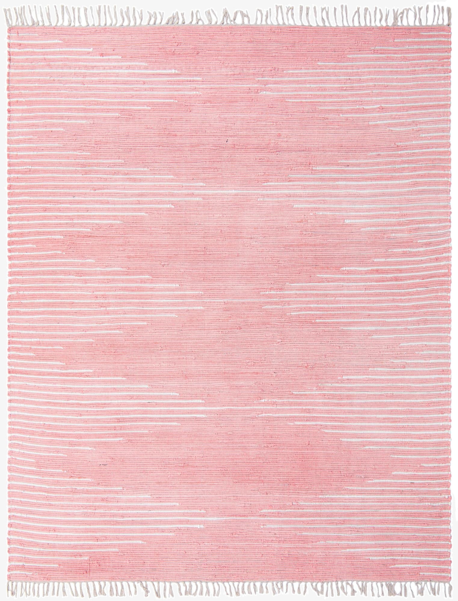 7' 10 x 10'  Hand Woven Chindi Cotton Rug