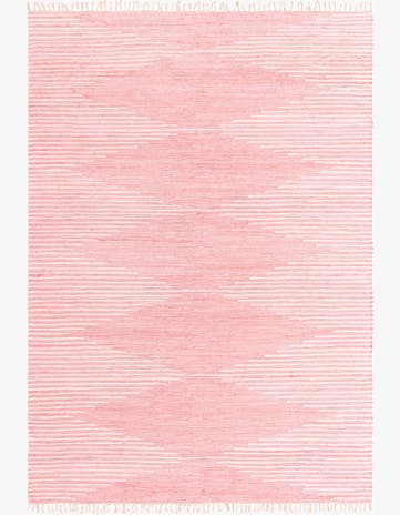 10' x 14' 1 Hand Woven Chindi Cotton Rug