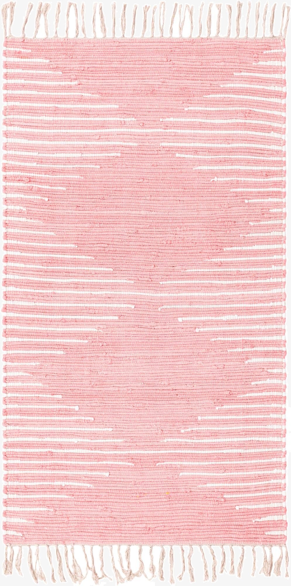 100cm x 155cm  Hand Woven Chindi Cotton Rug