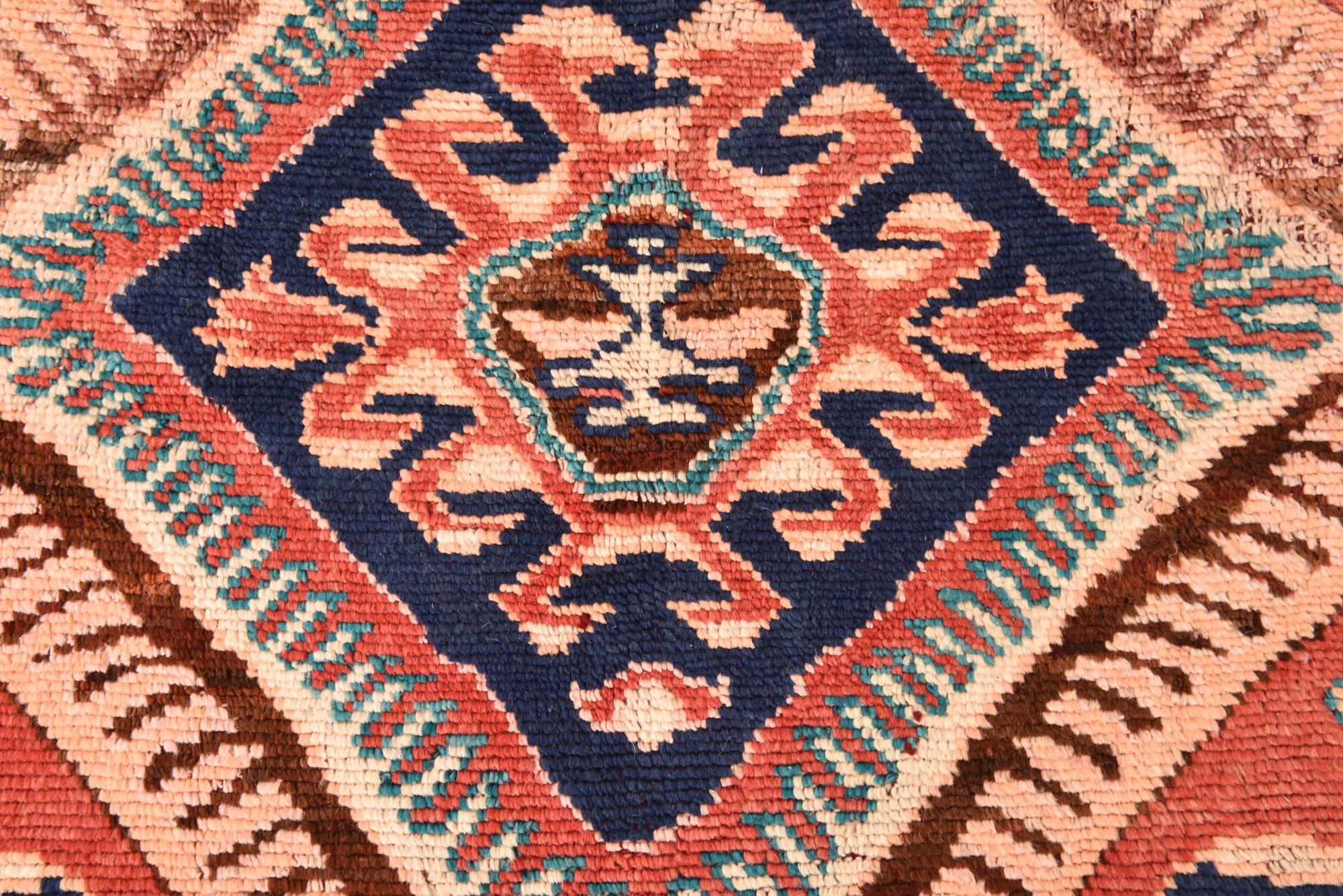 5' 2 x 8' 5 Hand Knotted Kazak Wool Rug