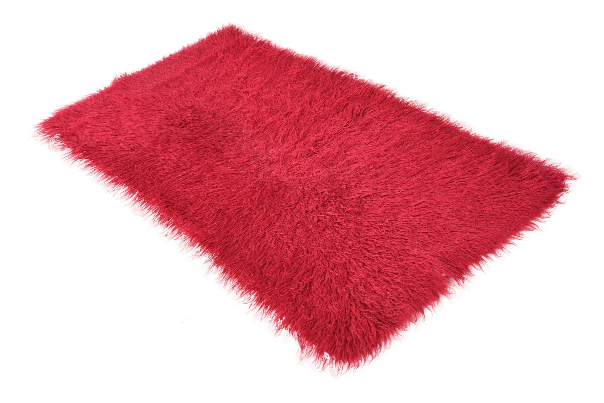 2' 8 x 5' Hand Knotted Moroccan Wool Rug