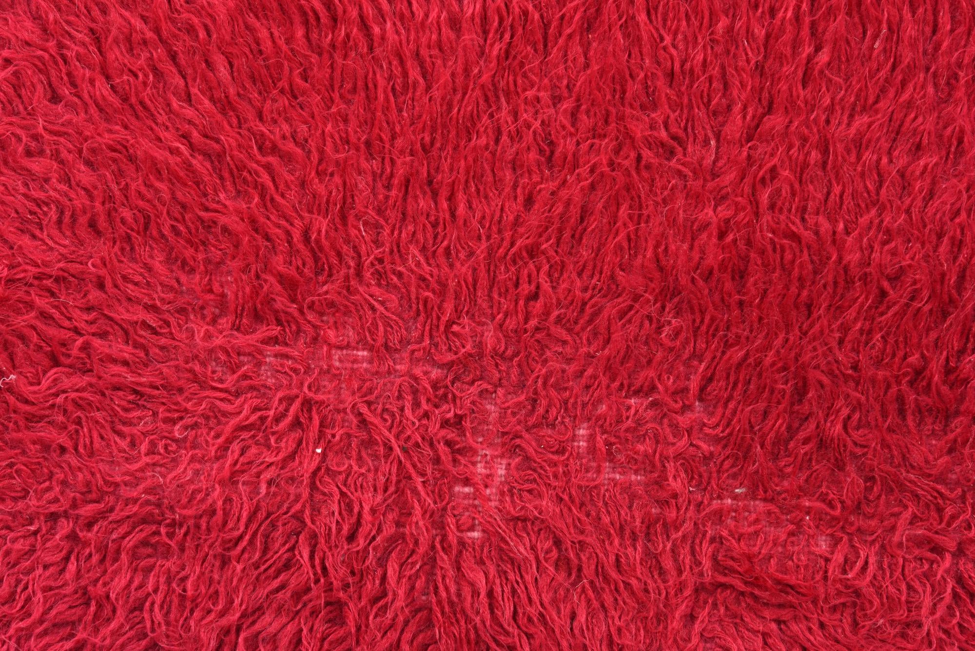 2' 8 x 5' Hand Knotted Moroccan Wool Rug