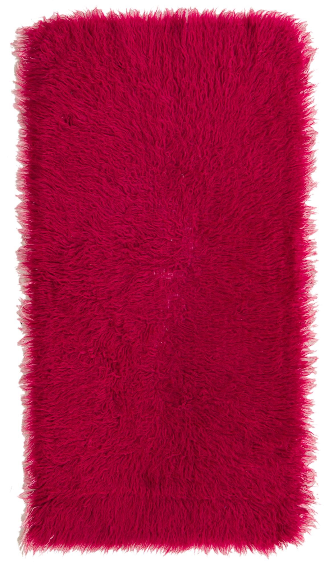2' 8 x 5' Hand Knotted Moroccan Wool Rug